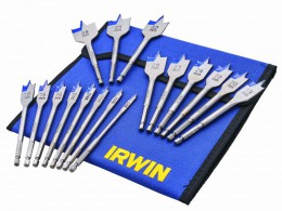 Irwin 17 Piece Flat Wood Bit Set £29.99